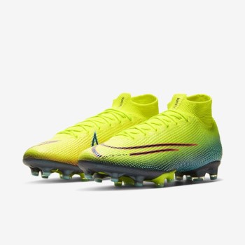 Nike Mercurial Superfly 7 Elite MDS AG-PRO - Női Focicipő - Citrom/Fekete